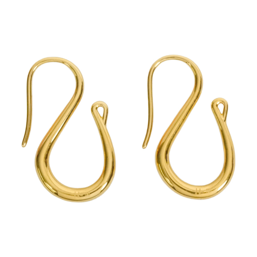 HERMES Oh! My Yon Chaine d'Ancre Swing Earrings