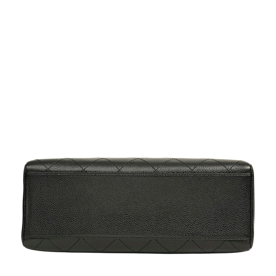 CHANEL 1997–1999 Matelasse Caviar Skin Shoulder Bag/Handbag 2Way