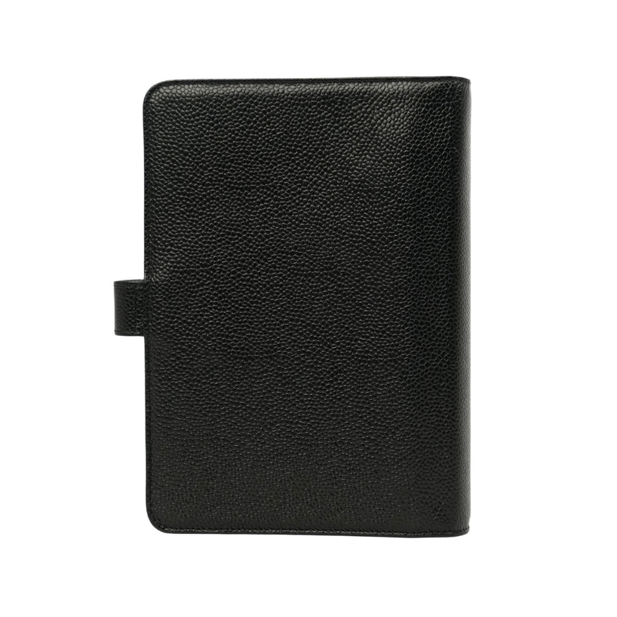 CHANEL 1997–1999 Coco Mark Caviar Leather Planner Cover