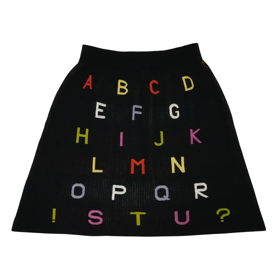 CHANEL 2001 Multi-logo Skirt