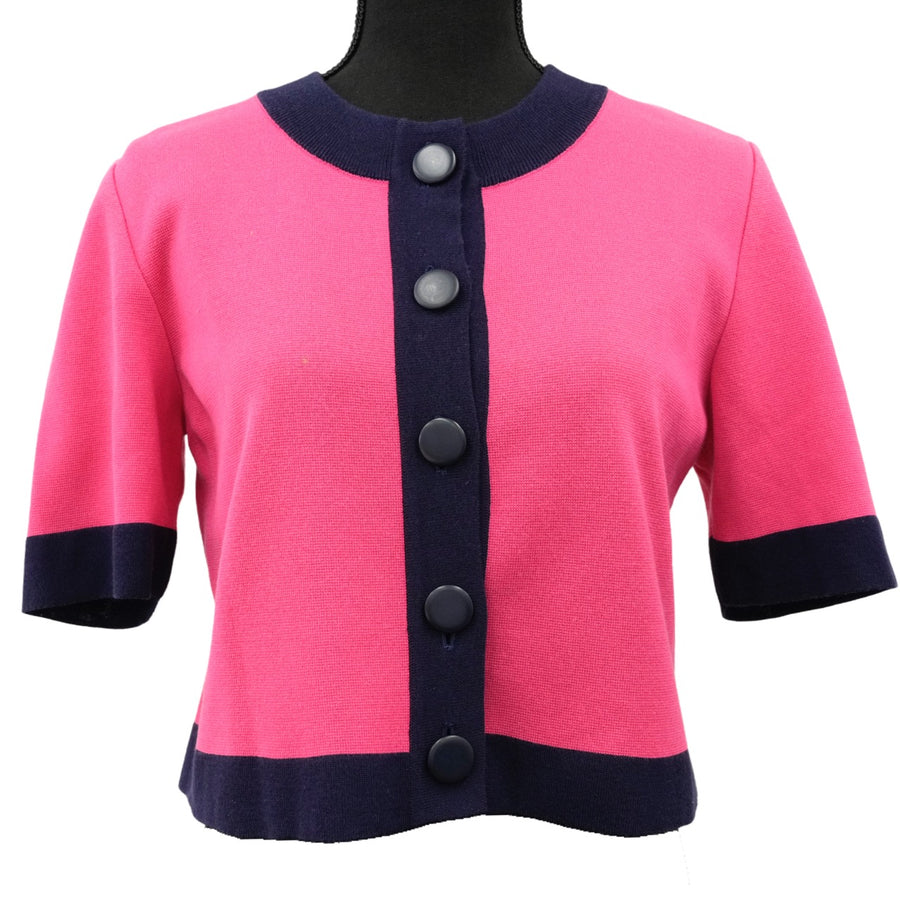 YVES SAINT LAURENT Knit Cardigan Skirt