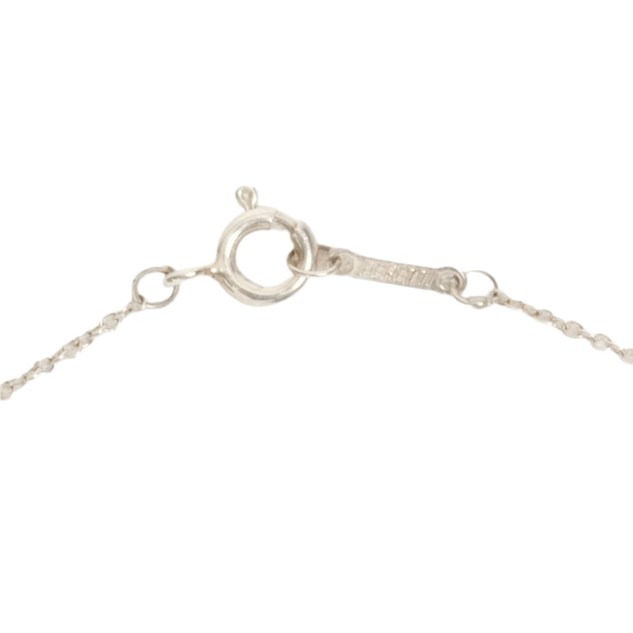 TIFFANY & CO. SV925 Curved Heart Necklace