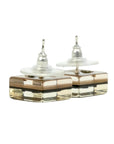 CHANEL Square Coco Mark Earrings