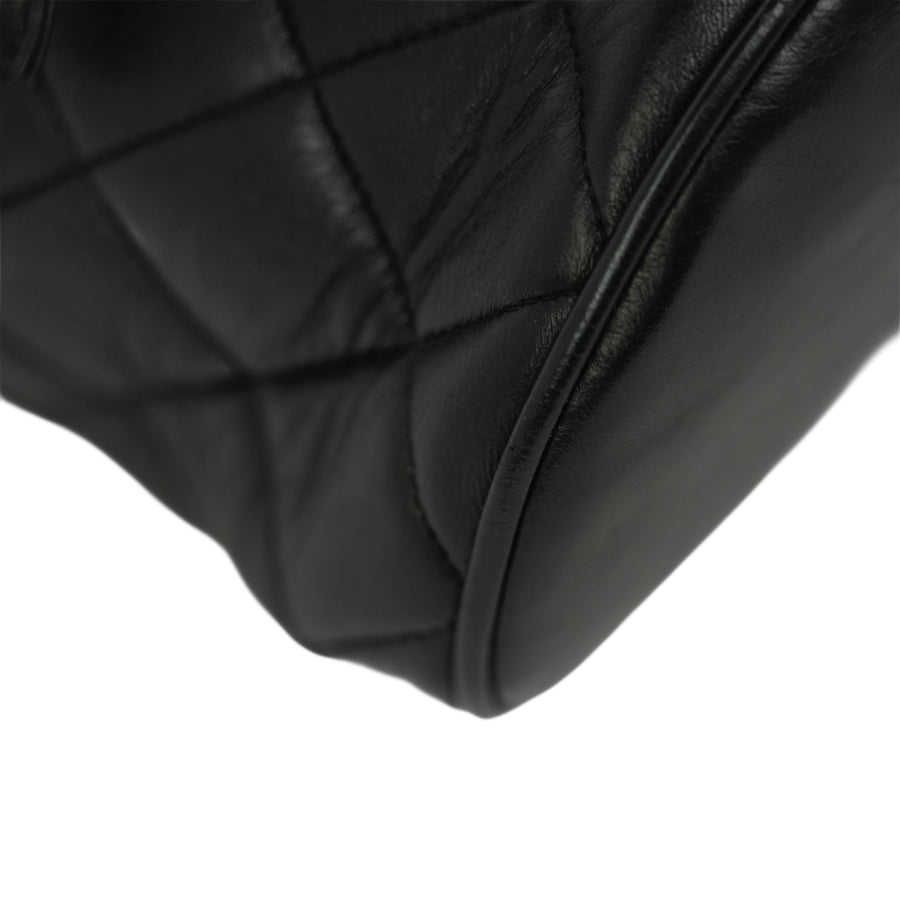 CHANEL 1994-1996 Matelassé Chain Lambskin Backpack