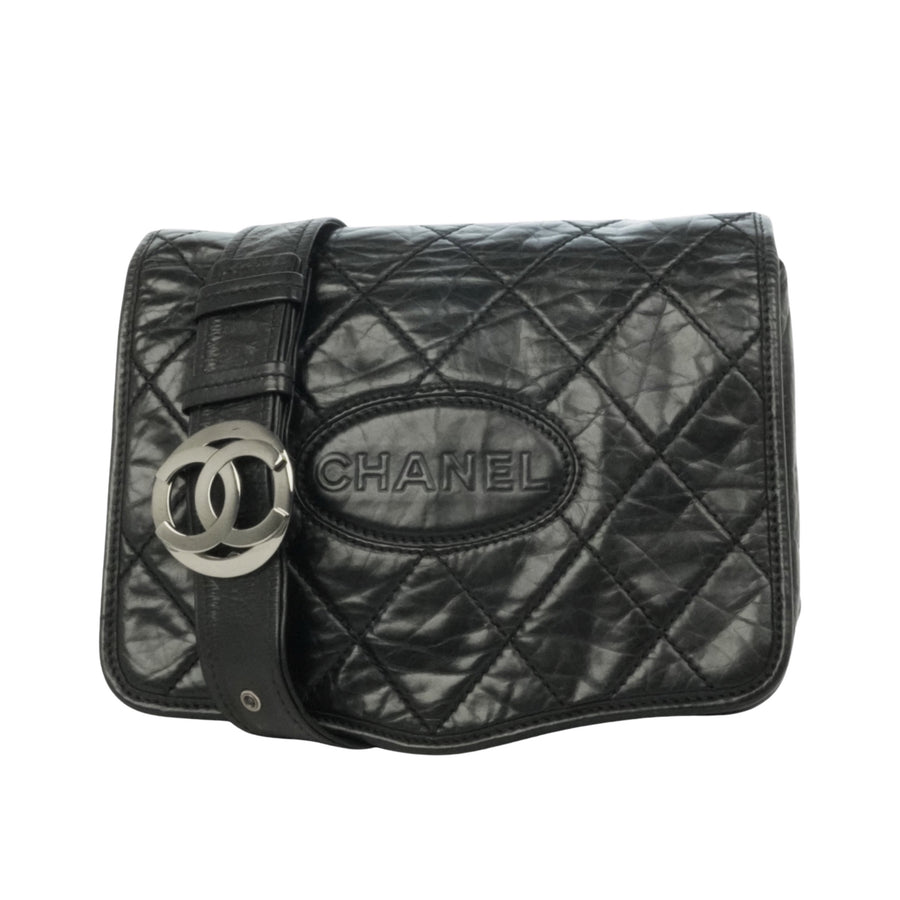 CHANEL 2005-2006 Matelassé Wild Stitch Shoulder Bag