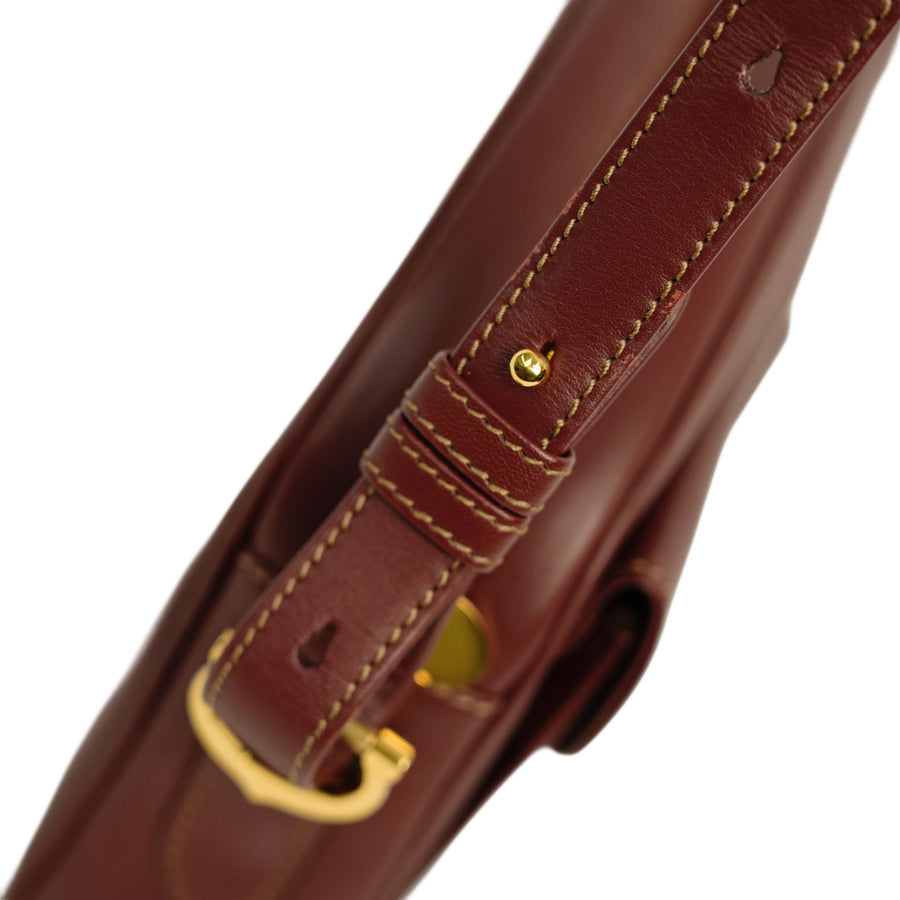 CARTIER Must Line Bordeaux Shoulder Bag
