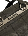 CHANEL 2004–2005 Chocolate Bar Stitch Shoulder Bag
