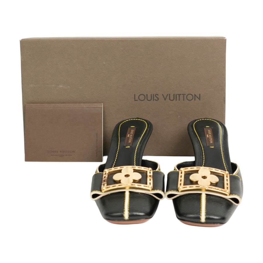 LOUIS VUITTON Suhali Line Mules