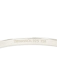 TIFFANY & CO. SV925 K18YG Love Knot Bangle