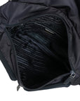 PRADA Nylon Double Pocket Shoulder Bag