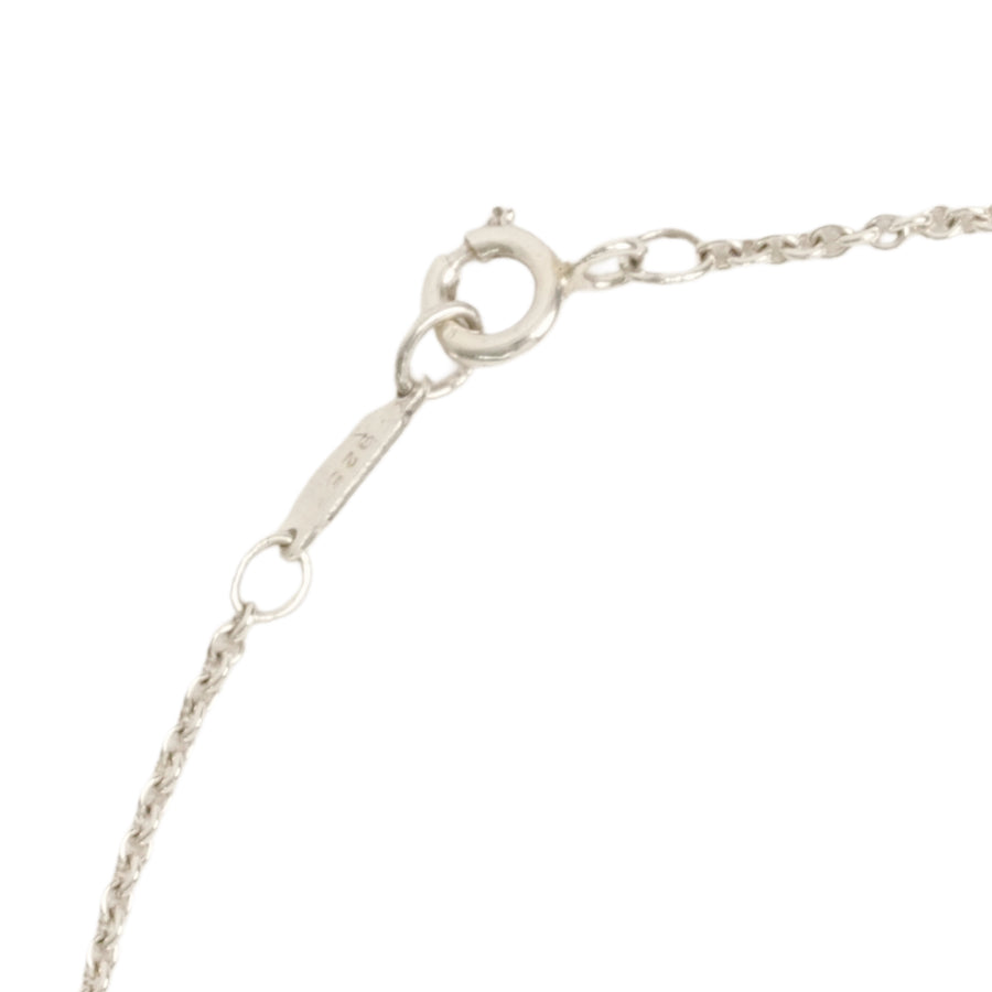 TIFFANY & CO. SV925 House Design Ribbon Necklace