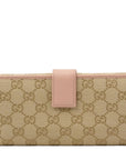 GUCCI GG Canvas Long Wallet