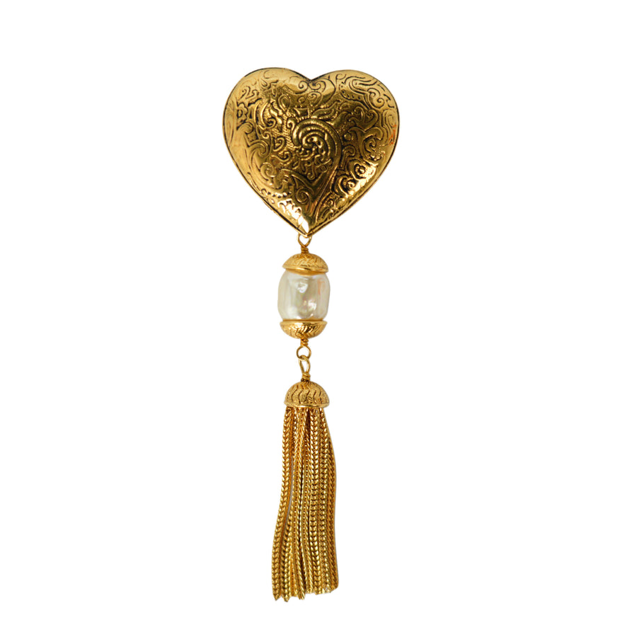 YVES SAINT LAURENT Necklace/Brooch 2Way