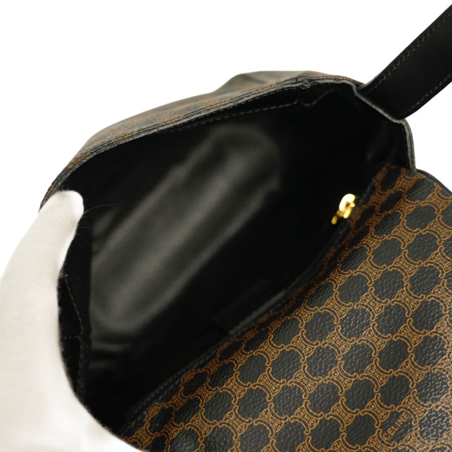 CELINE Macadam Shoulder Bag