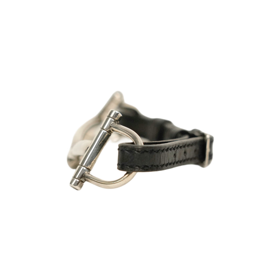 HERMES SV925 Horsebit Bracelet