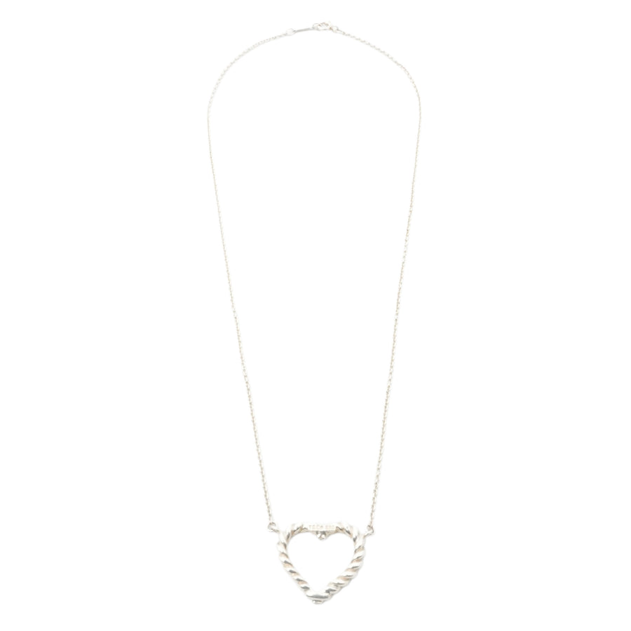 TIFFANY & CO. SV925 Twist Heart Necklace
