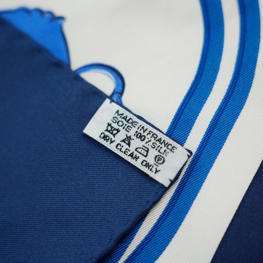 HERMES Silk Carré 45 Brides de Gala Scarf