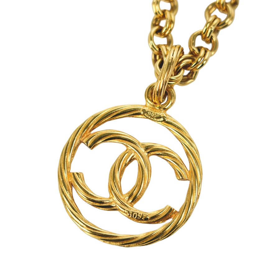 CHANEL Coco Mark Chain Necklace