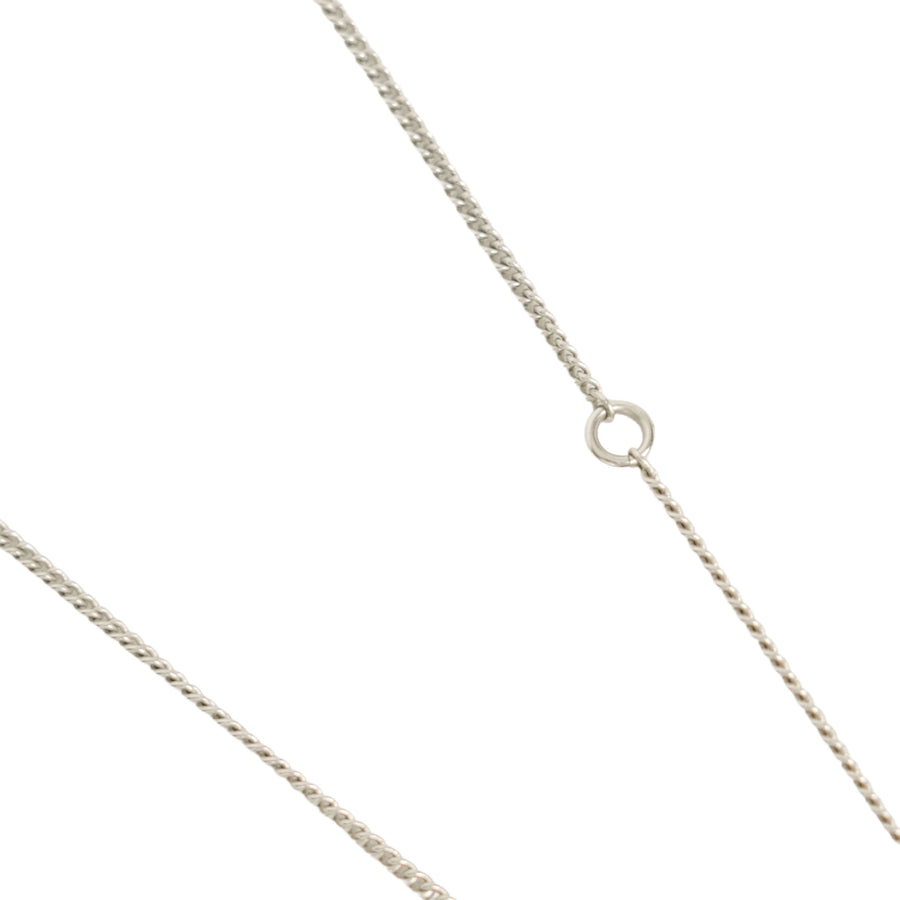 CHANEL Coco Mark Square Rhinestone Reversible Necklace