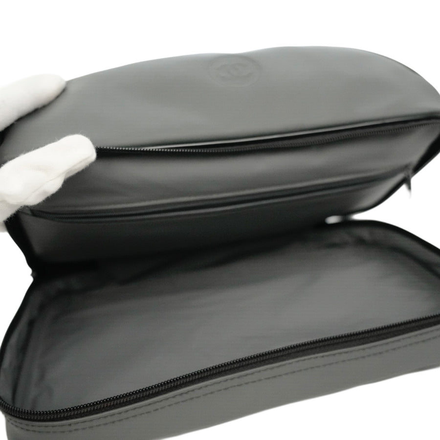 CHANEL POUR MONSIEUR PARIS-NEW YORK Cosmetic Travel Pouch