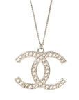 CHANEL Coco Mark Rhinestone Necklace
