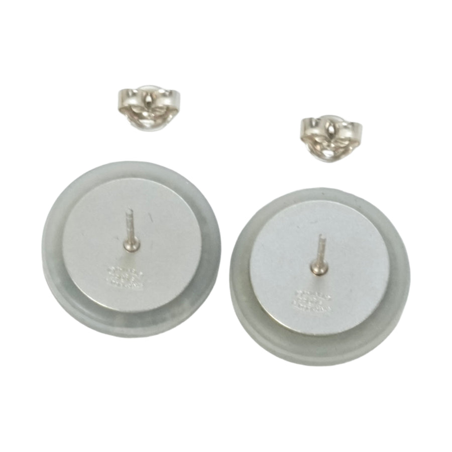 CHANEL Silicone Coco Mark Earrings