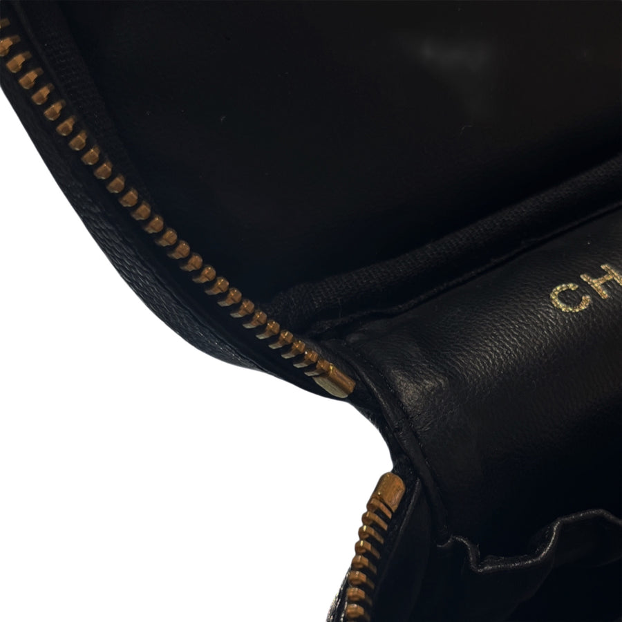 CHANEL 2000–2002 Caviar Skin Vanity Handbag