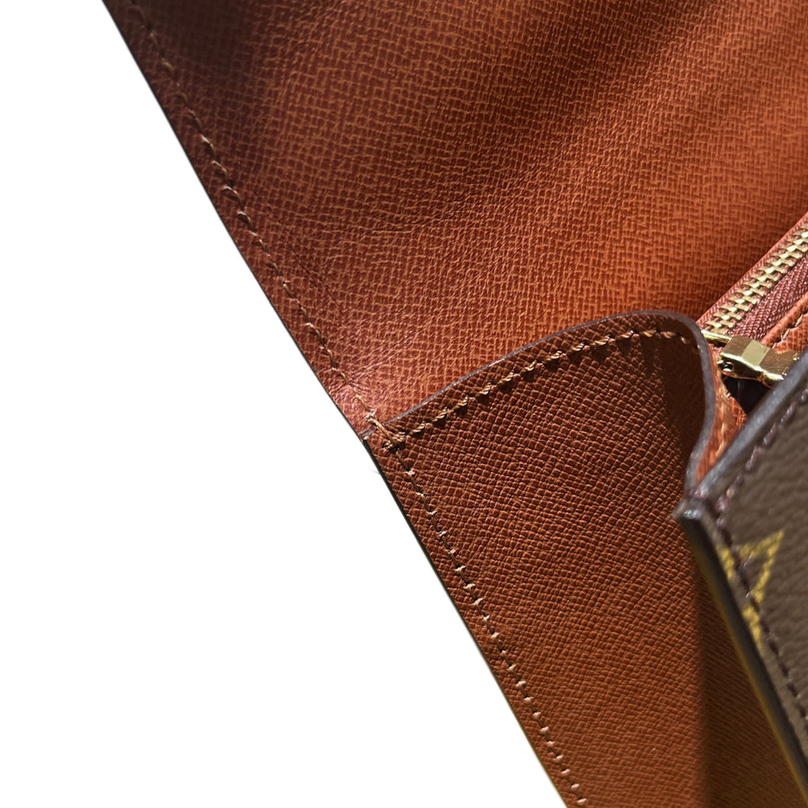 LOUIS VUITTON Monogram Malesherbes MM Canvas Handbag M51379