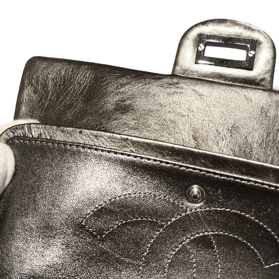 CHANEL 2006–2008 2.55 Matelassé Chain Shoulder Bag