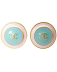 CHANEL 1995 Coco Pink Gold Earring