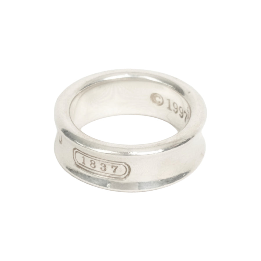 TIFFANY & CO. SV925 Narrow 1837 Ring