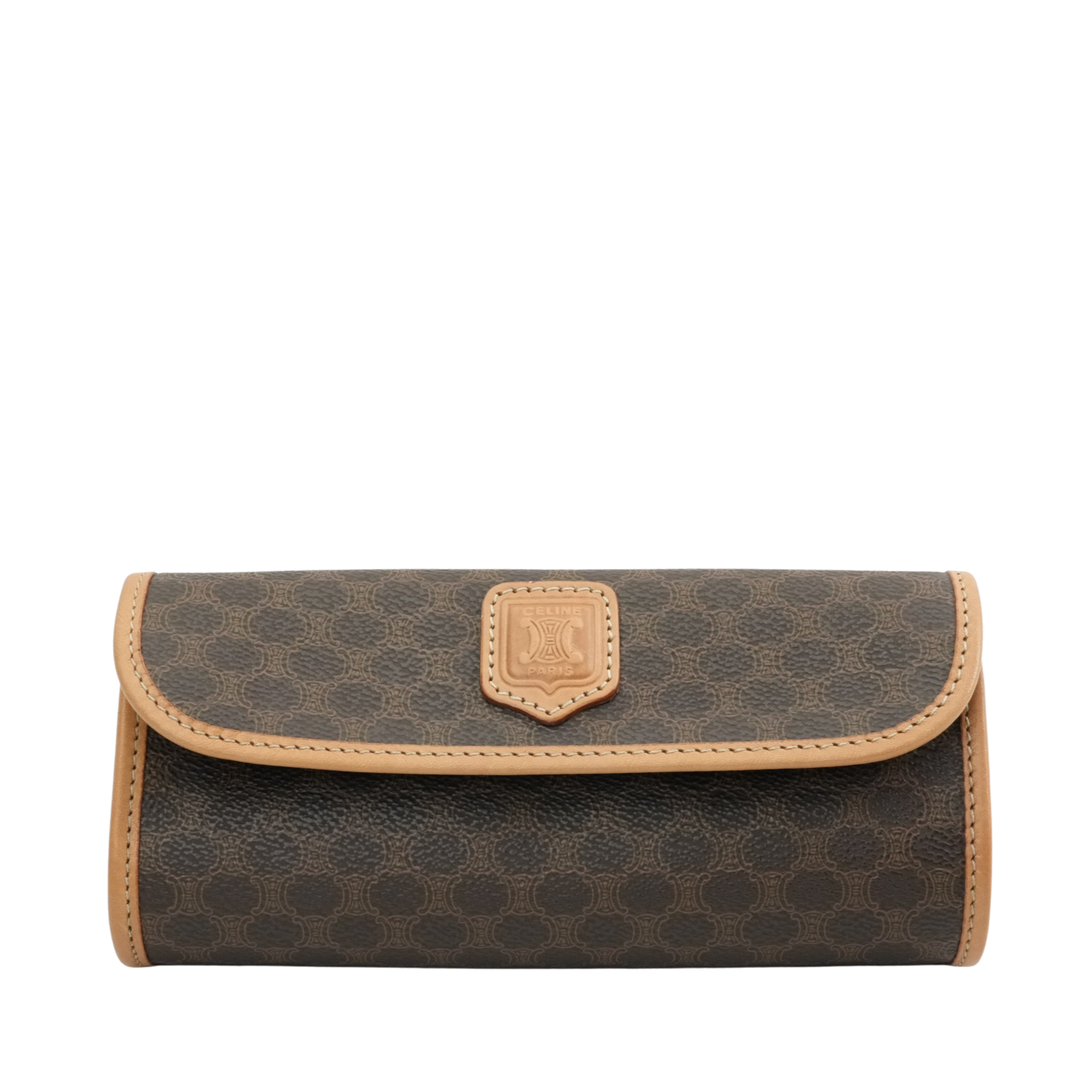 CELINE Macadam Leather Pouch