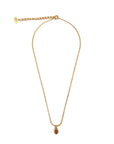 CHRISTIAN DIOR Heart Rhinestone Necklace