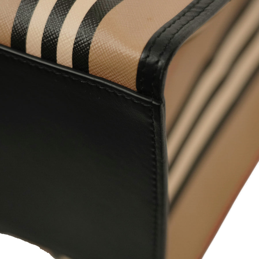 BURBERRY Stripe Tote Bag