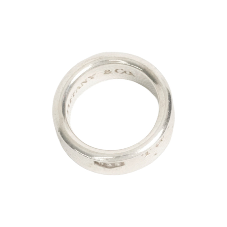 TIFFANY & CO. SV925 Narrow 1837 Ring