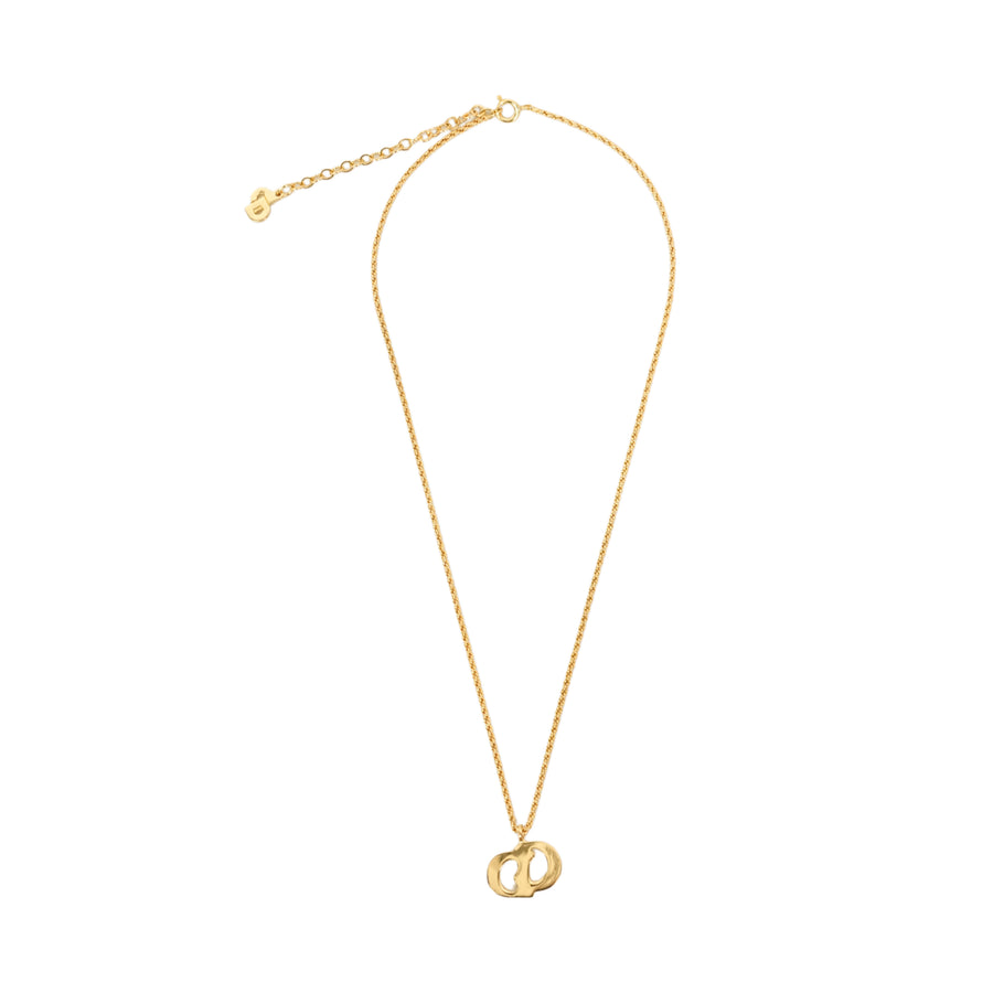 CHRISTIAN DIOR CD Logo Necklace