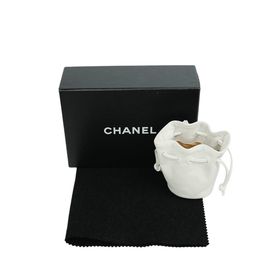 CHANEL 2004-2005 Drawstring Key Case