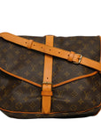 LOUIS VUITTON  Monogram Saumur 35 Shoulder Bag M42254