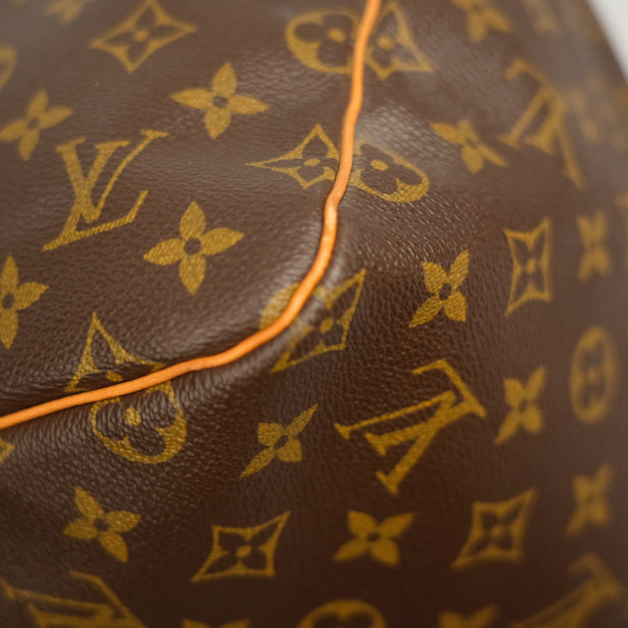 LOUIS VUITTON Monogram Keepall 55 Boston Handbag / Travel Bag M41424