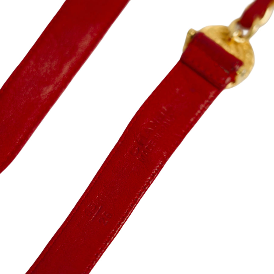 CHANEL Ribbon Chain Belt