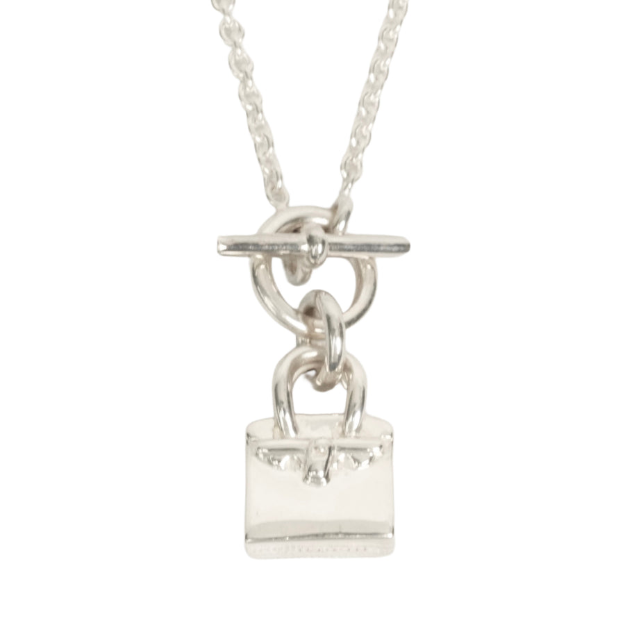 HERMES SV925 Amulette Birkin Necklace