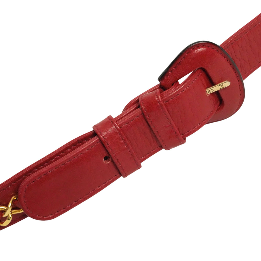 CHANEL Coco Mark Chain Buckle Belt