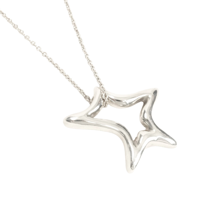TIFFANY & CO. SV925 Open Star Necklace