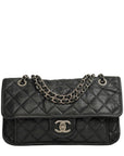 CHANEL 2012-2013 Matelasse Caviar Skin Coco Mark Chain Shoulder Bag