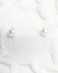 TASAKI set SV/K14WG (Main stone: Necklace 6.9-7.3mm/Earring 7.5mm) 37g Necklace