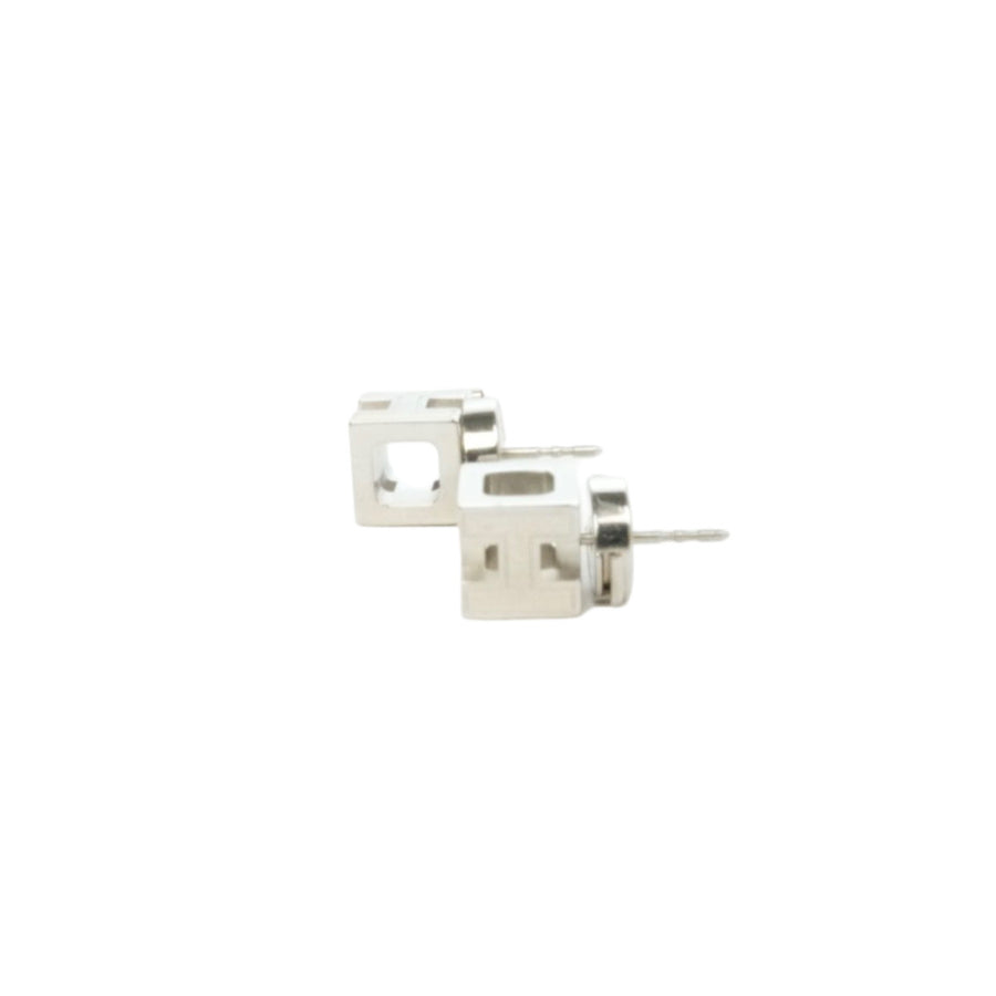 HERMES Cage d'Ash Earrings