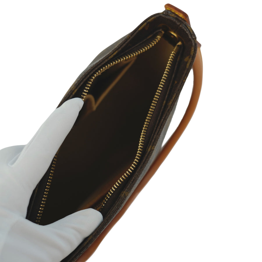 LOUIS VUITTON Monogram LoopingMM Canvas Shoulder Bag M51146