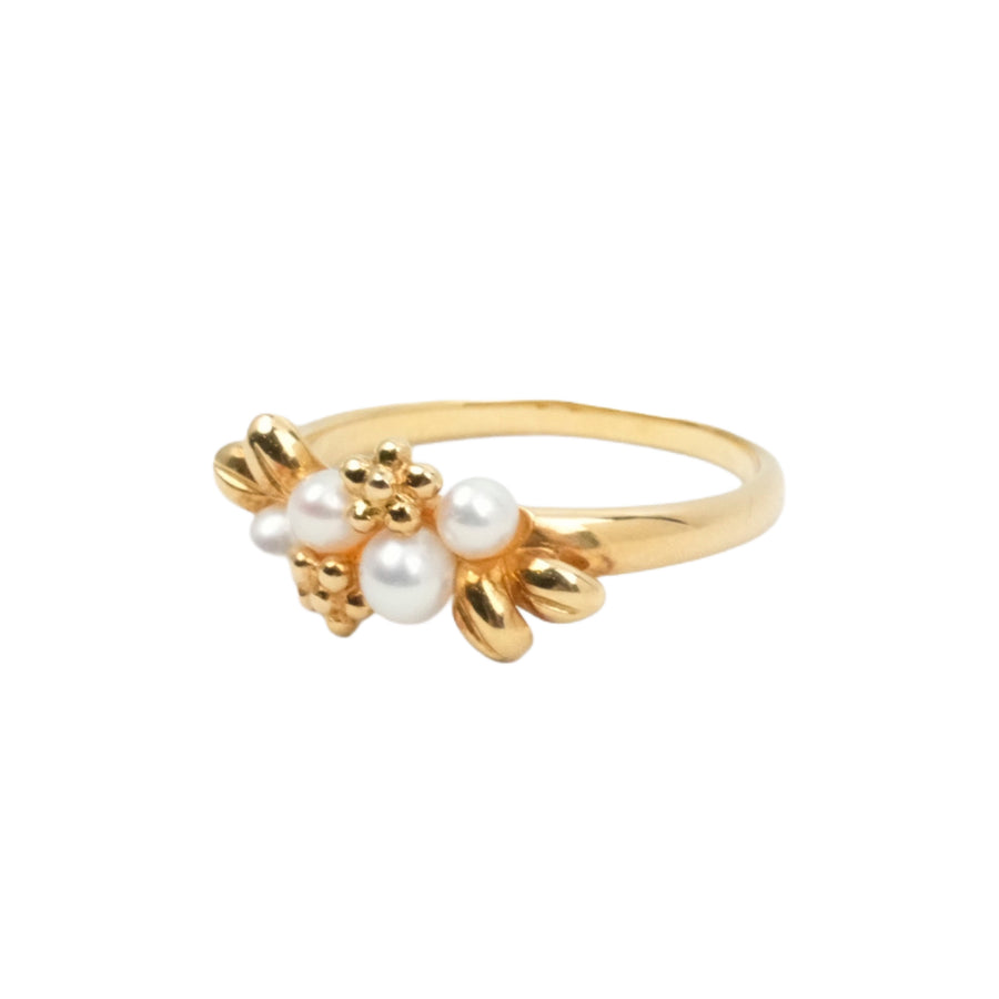 TASAKI K18 Pearl (Main Stone: 3.3-3.5mm) 3.8g Ring