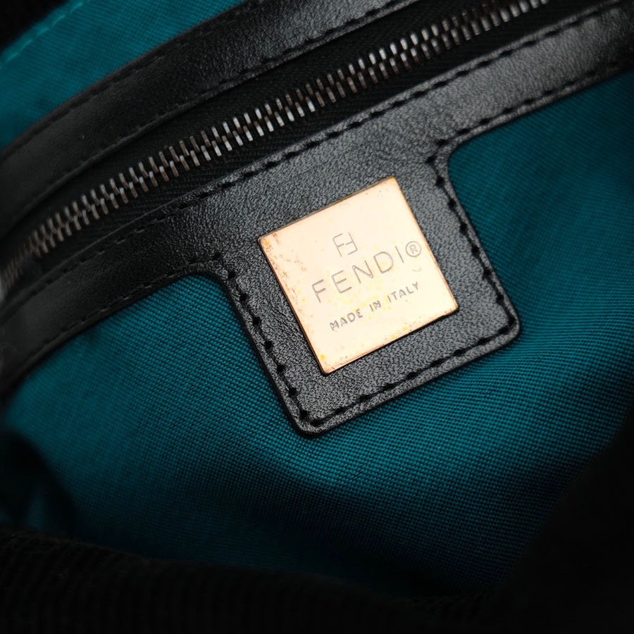 FENDI Corduroy Mamma Baguette Shoulder Bag