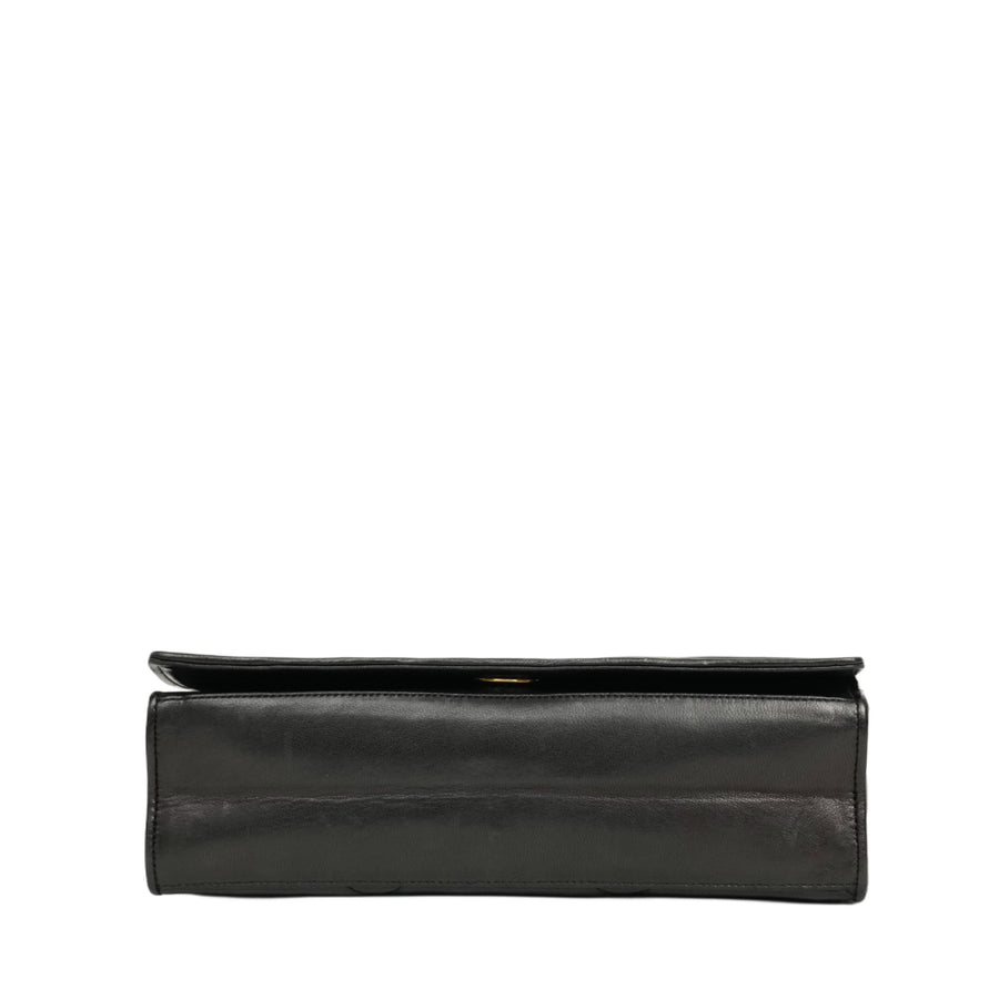 CHANEL 1986-1988Matelasse Chain Coco Mark Lambskin Shoulder Bag